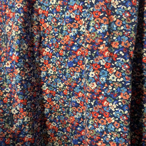 Mens Floral Longsleeve Button Up Premier Stretch Flex Apt.9 Large Shirt Slim Fit - Picture 5 of 6